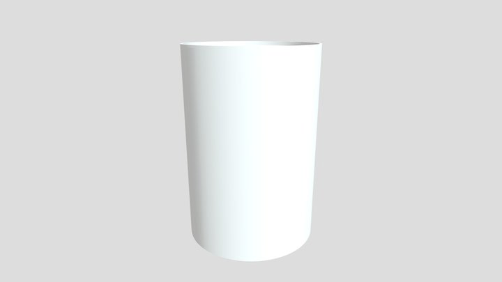 1 Can Obj 3D Model