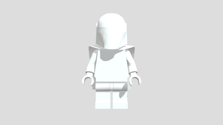 Lego Mandolorian 3D Model