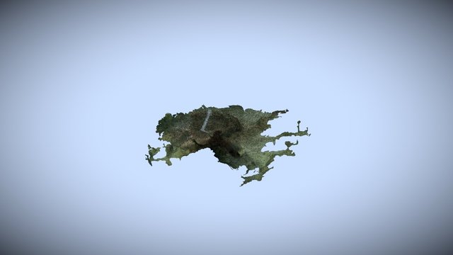 3d Mesh Corail Juin2015 3D Model