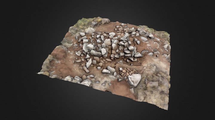 ST_129 megalithic monument - Menjez (Lebanon) 3D Model