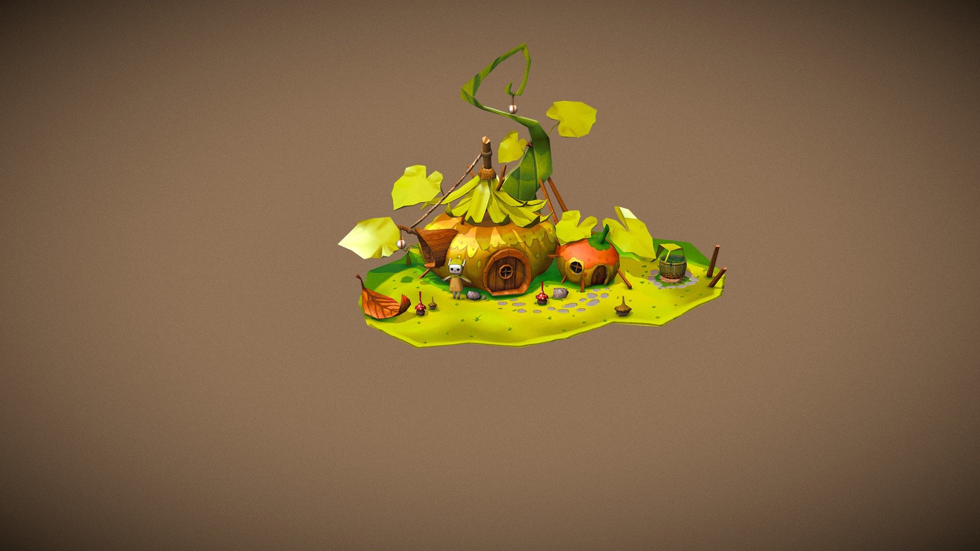 Autumn House - by Etienne Savoie | 3D Modelling
