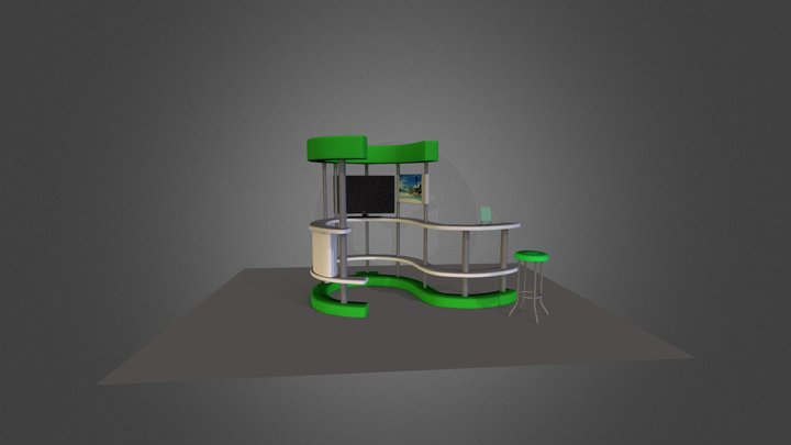 Stand02 3D Model