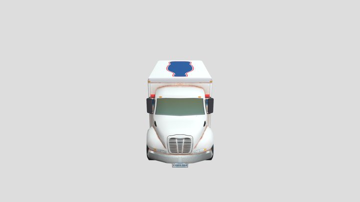 Truck texturing 3D Model