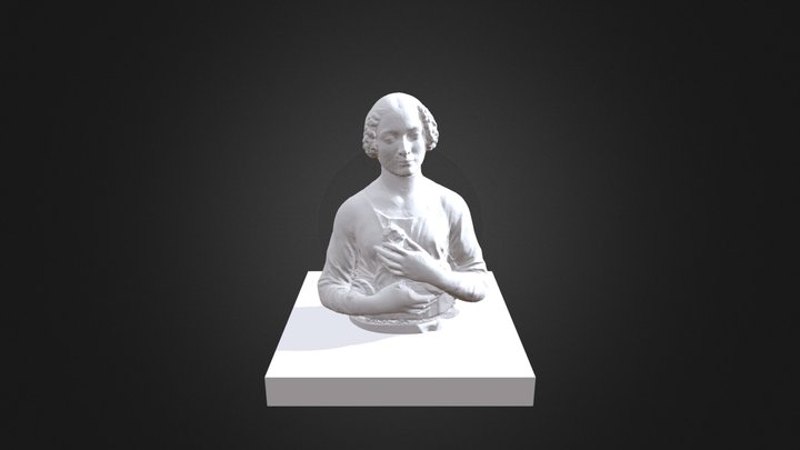 Dama del ramillete - Verrocchio 3D Model