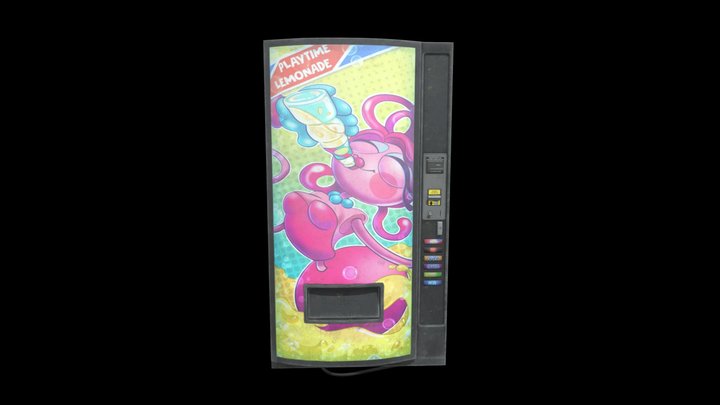 Poppy Playtime Chapter 3: Soda Machine 3D Model