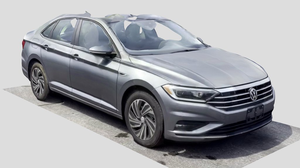 Photoscanned Volkswagen Jetta