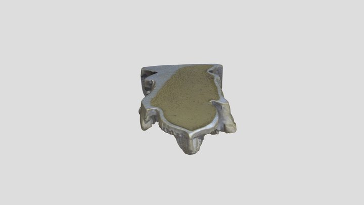 Goddess Saraswathi Idol 3D Model