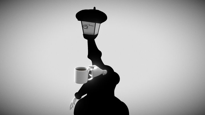 lamp dont rigged 3D Model