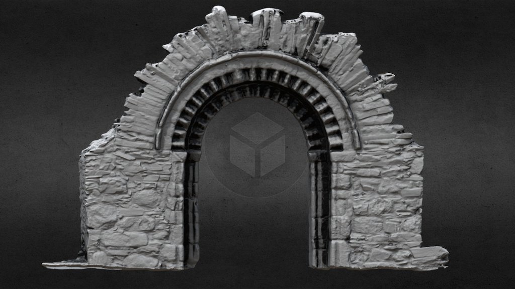 KD040-002003 - Church - Romanesque Doorway