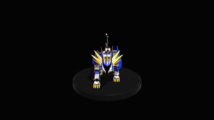 ZOIDS MURASAME LIGER 3D Model
