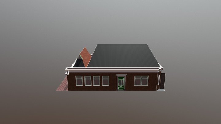 oude huis jan schipper 3D Model
