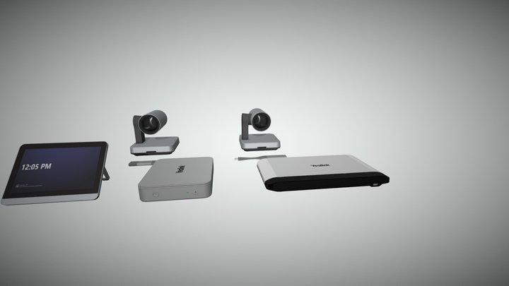 Yealink MVC940 Microsoft Teams Room System 3D Model