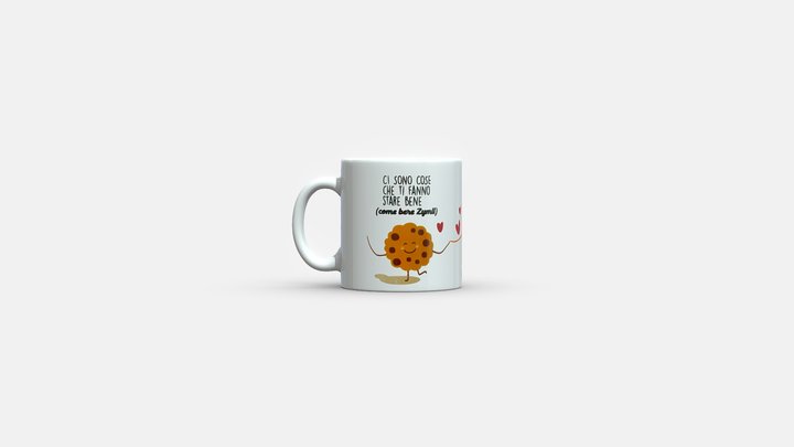 Tazza Cookie 3D Model