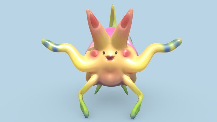 蝸牛獸 3D Model