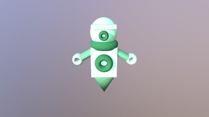 Robot Beep Boop 3D Model