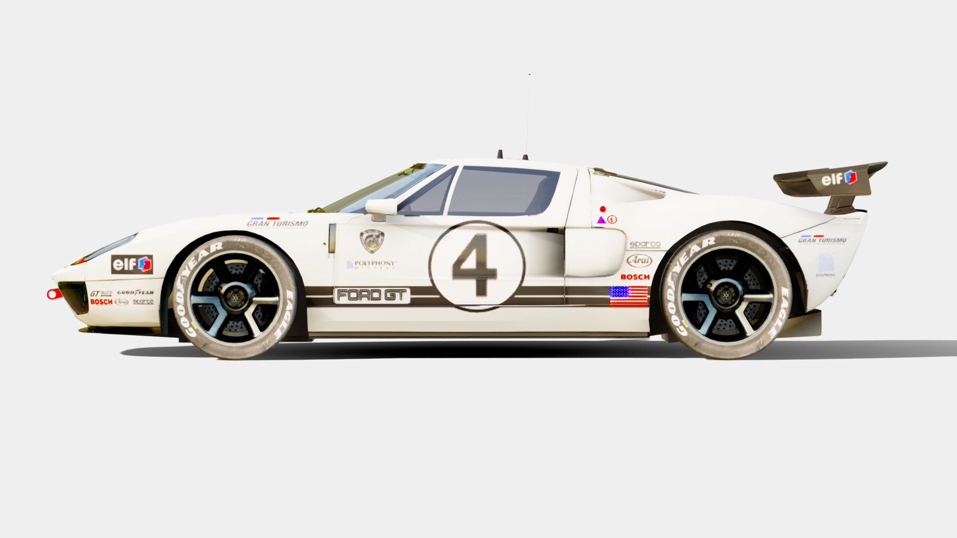 2006 | Ford GT LM Spec ll Test Car - Download Free 3D model