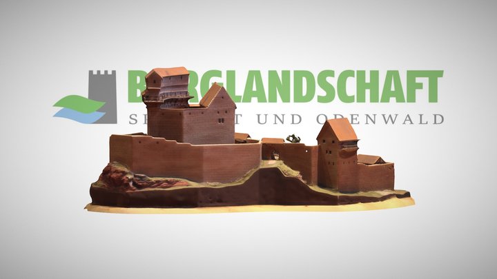 Burg Stolzeneck, Neunkirchen/Baden, 16. Jh. 3D Model