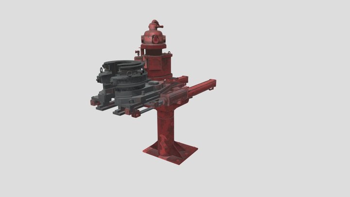 Drilling wrench ABK-3M2.0 3D Model