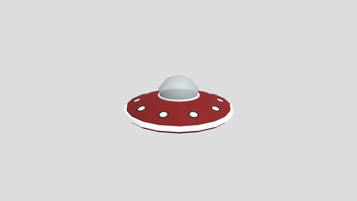 Flying saucer 3D Model