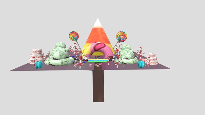 Candy Land 3D Model