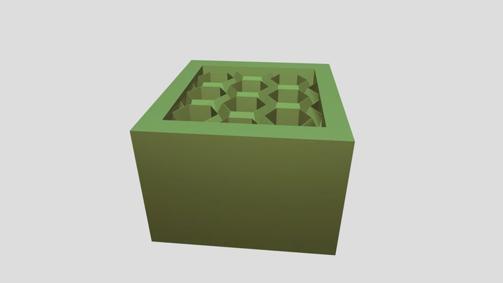 floating box 3D Model