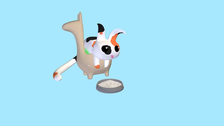 Kitten 3D Model