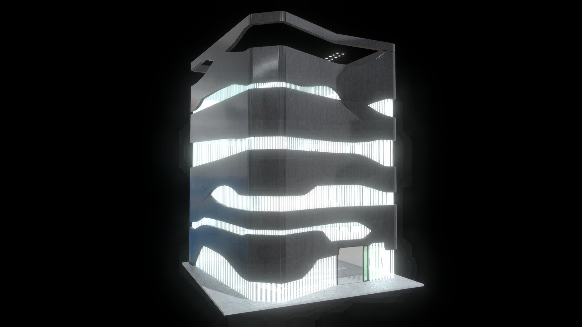 MM FINANCE HQ 3D model by Versepective Architecture (Versepective