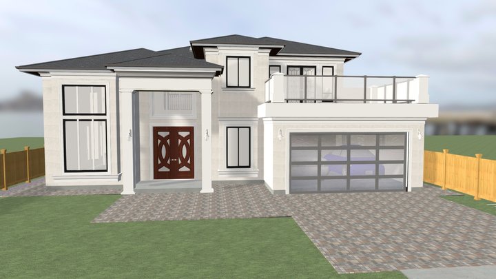 Springhill Crescent, Richmond, BC 3D Model