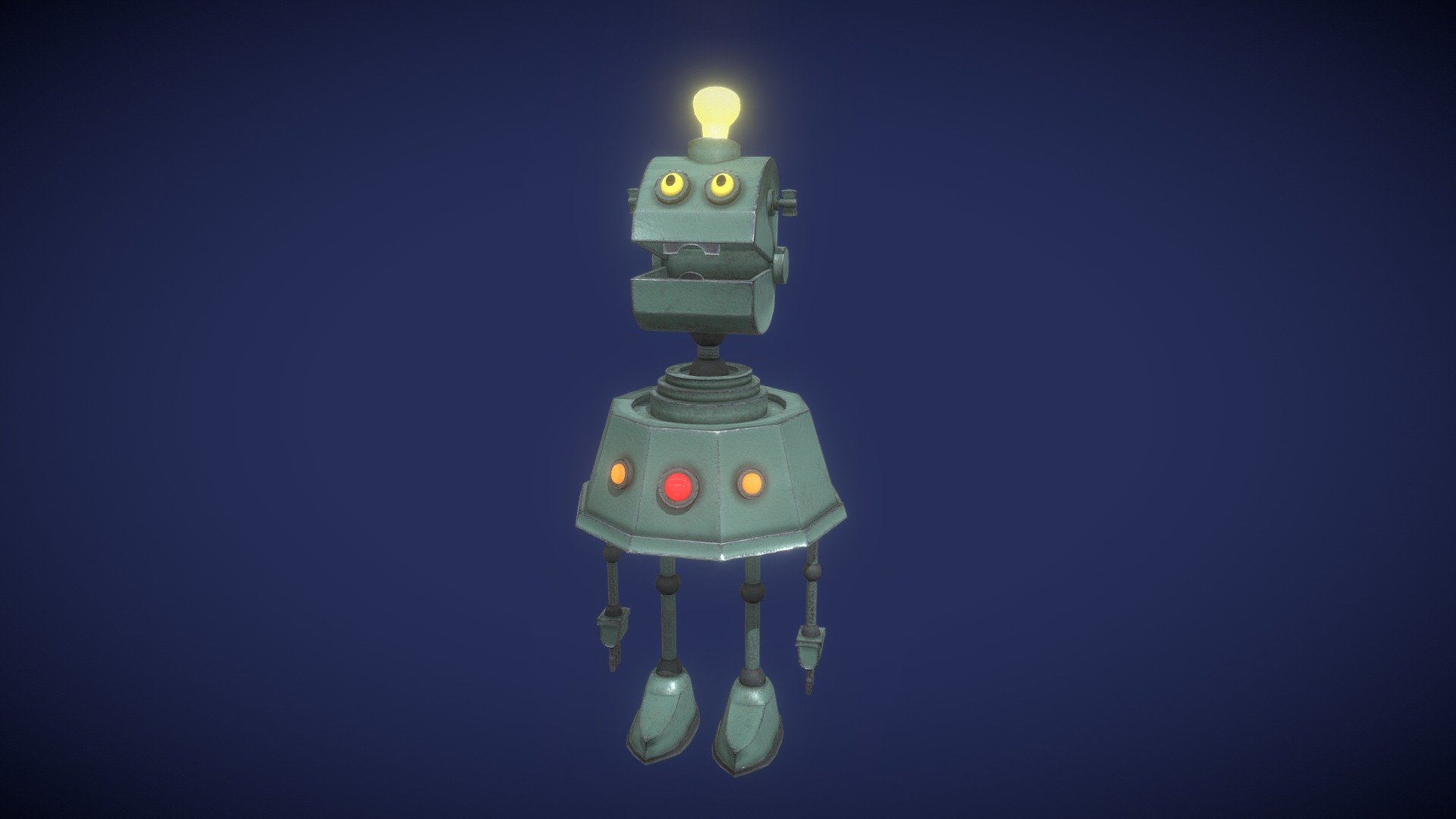 Robot TTP - Download Free 3D model by emelyarules [dd7013d] - Sketchfab