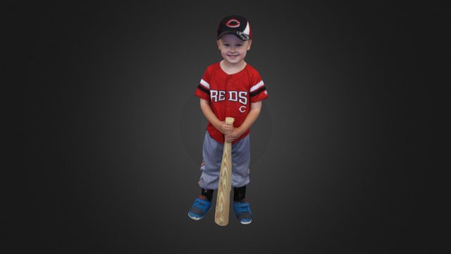 Little Leaguer GetPrinting3D 3D Model