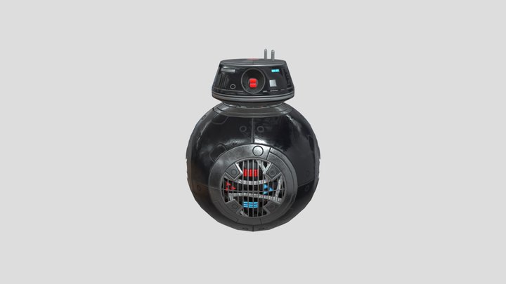 Droid_low 3D Model