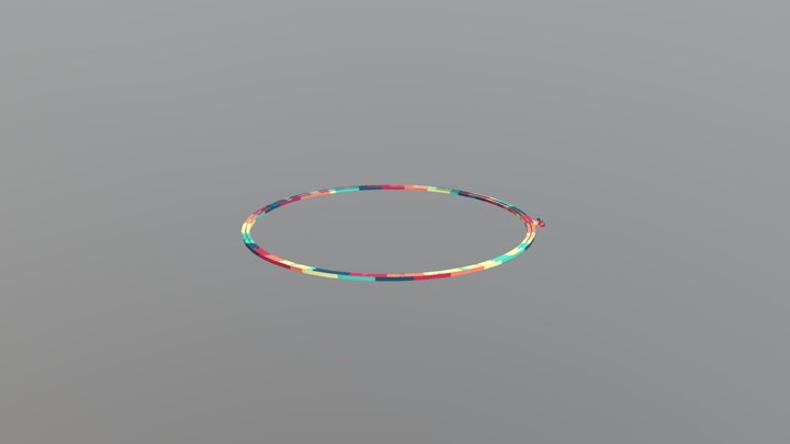 Embroidery Hoop 3D Model