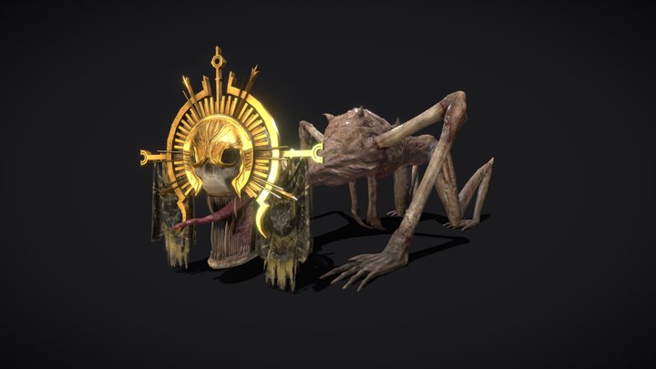 Cultist Monster 3D Model