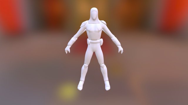 Cassus Fett [Colors] 3D Model