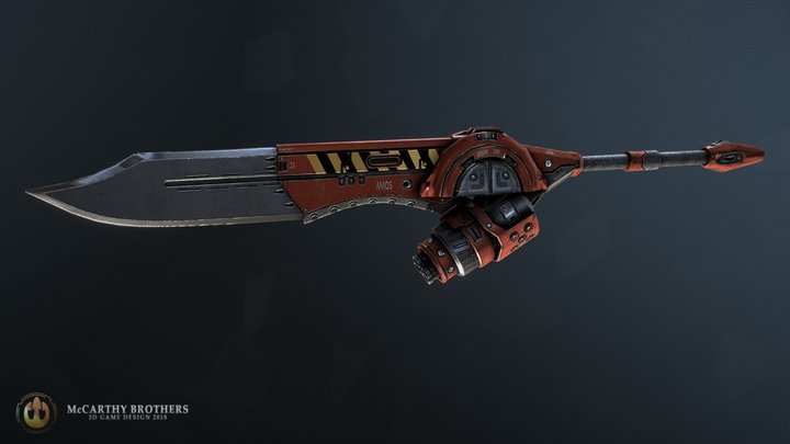 Sci-fi-gunblade 3D models - Sketchfab