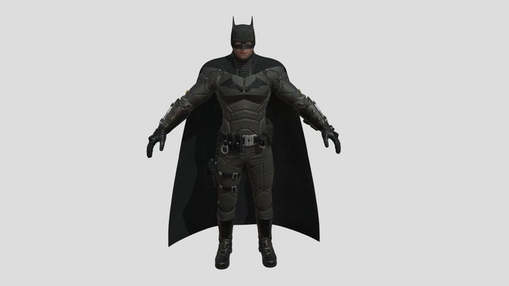The Batman Suit - Textured and Rigged