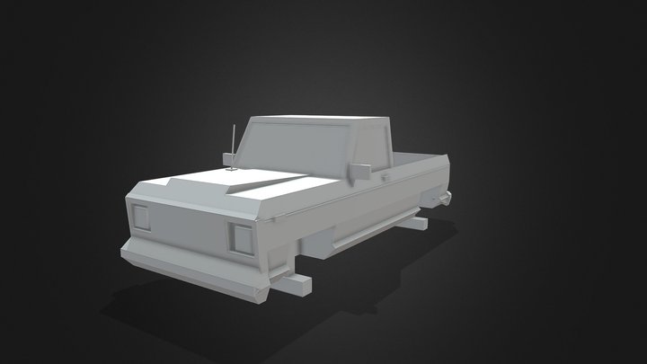 ford short bed 3D Model