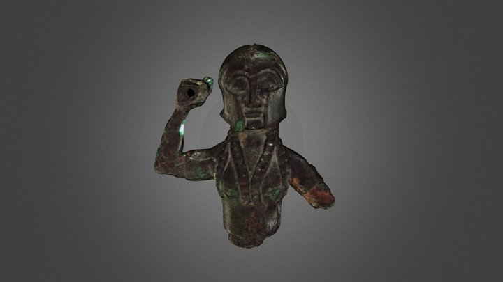 Statuetta di Afrodite armata 3D Model