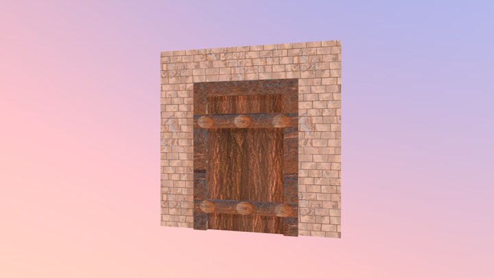 Door Wall 3D Model