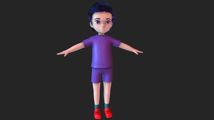 boy 3D Model