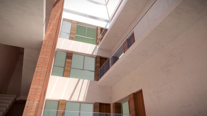 Patio Lucernario 3D Model