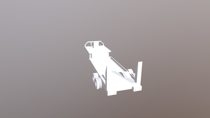 Gooseneck Trailer 1.0 3D Model