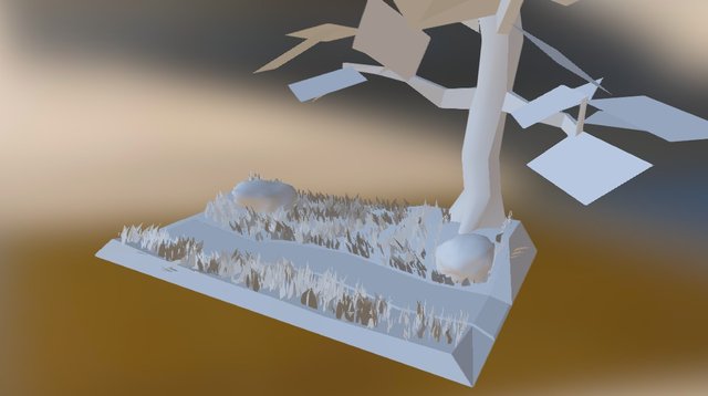 Animated Scene 3D Model