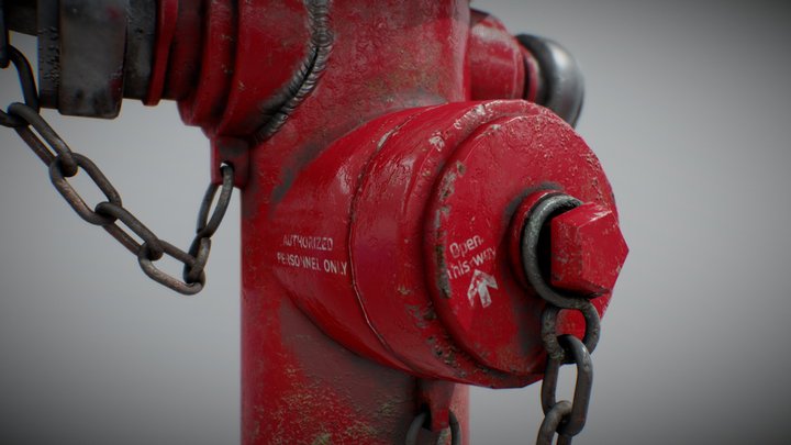 Firehydrant 3D Model