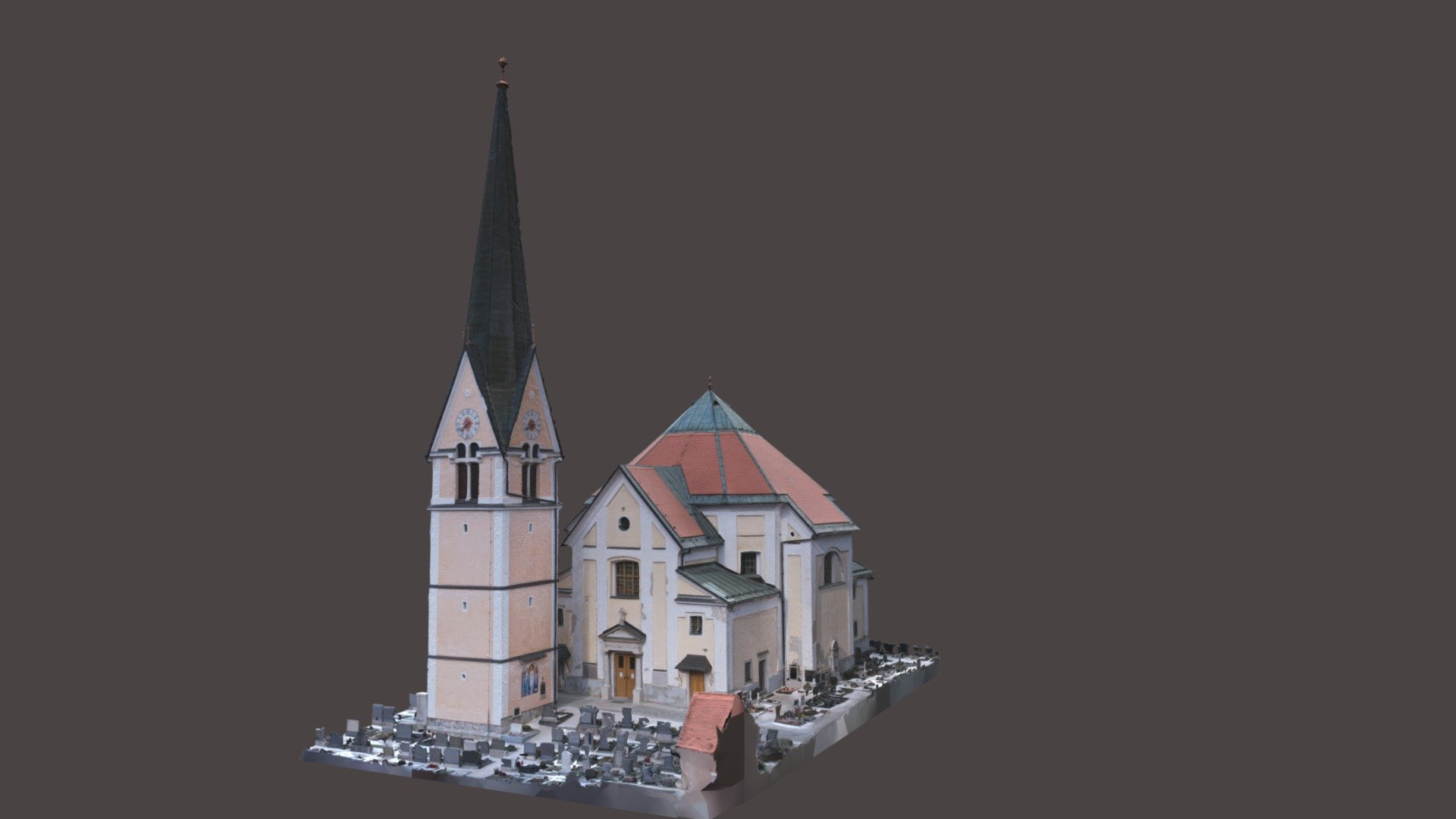 Homec church 3D model