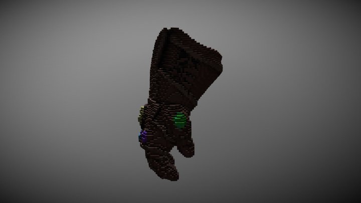 DA | Infinity Gauntlet (Right hand) | Taz 3D Model