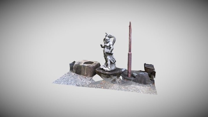 石像 3D Model