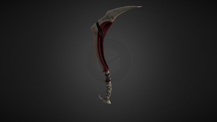 Bone Machete 3D Model