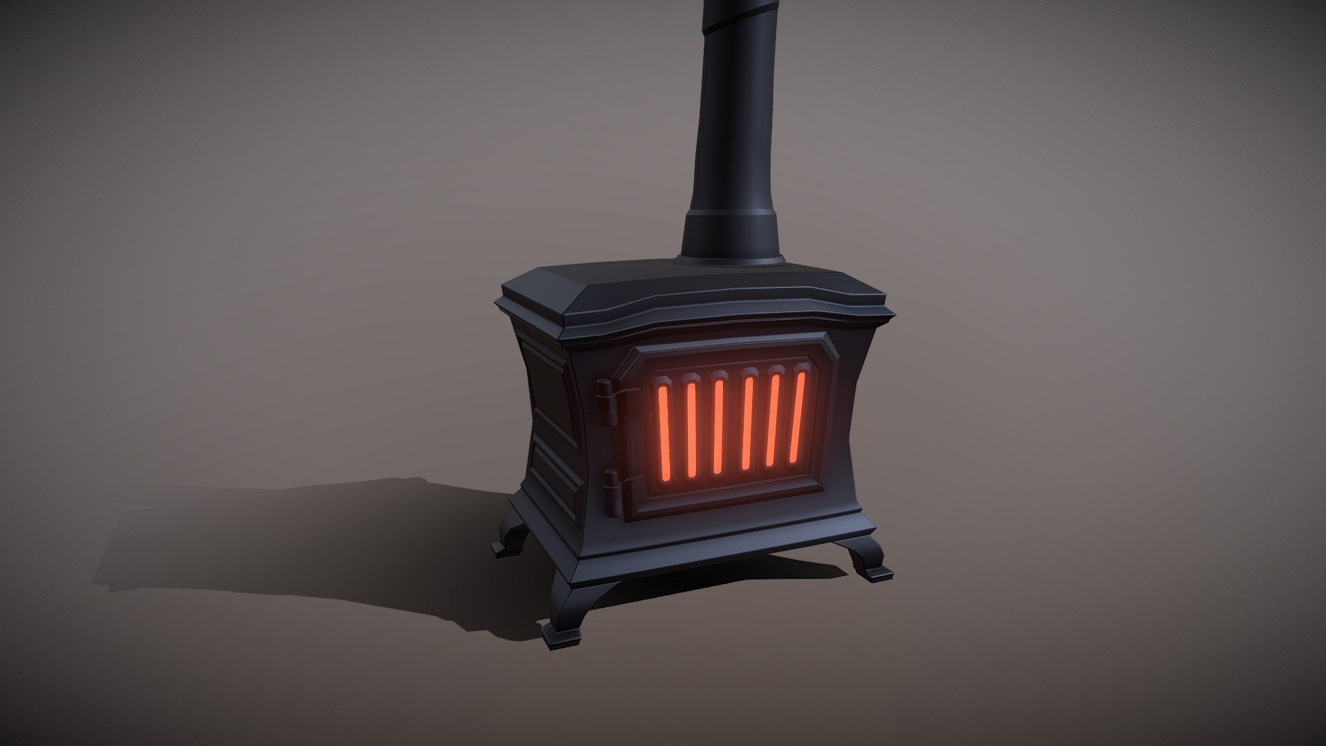 Wood Stove - 3D model by plasmaernst [dd7e48e] - Sketchfab