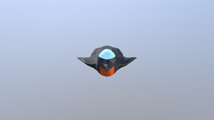 Pingouin Cosmique 3D Model